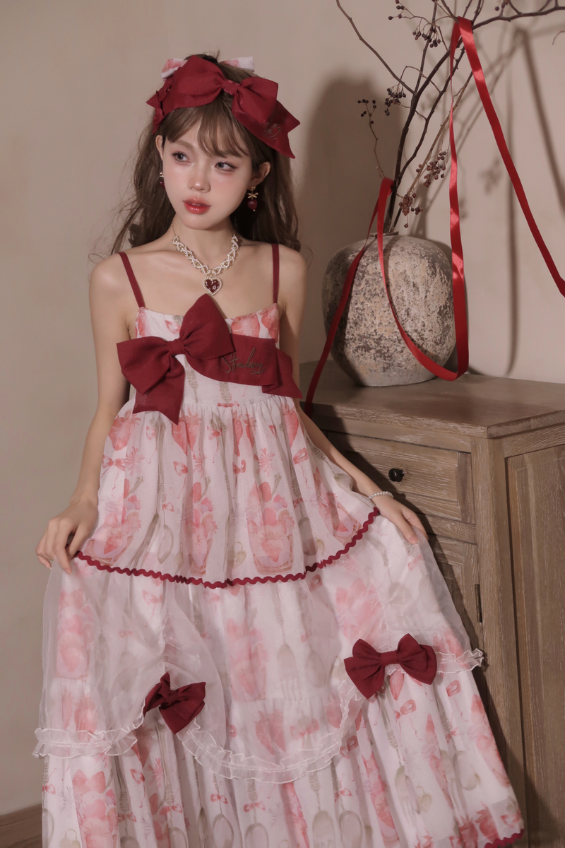 Strawberry Box Lolita Camisole Dress