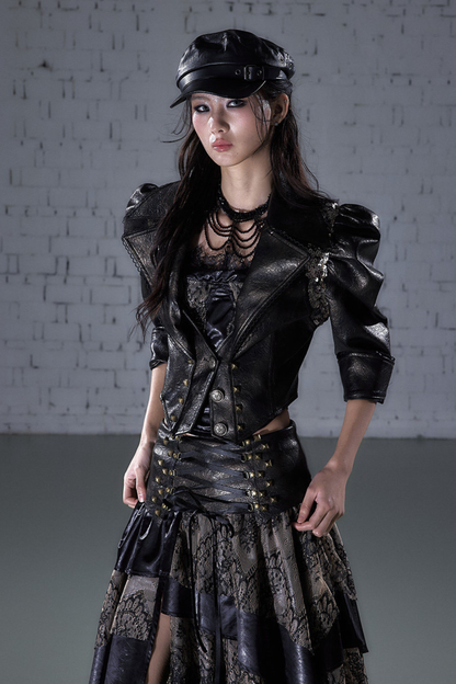 Punk Night Leather Jacket
