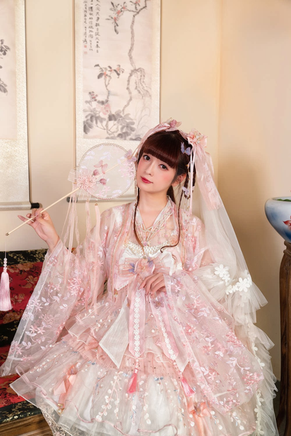 Sakura Sweet Chinese-style Lolita Dress