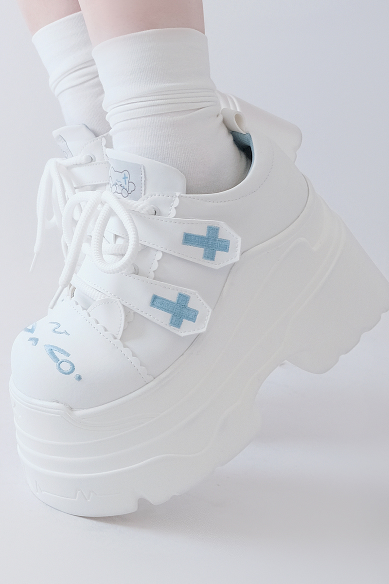 [angel Style] Subculture Cross Platform Shoes