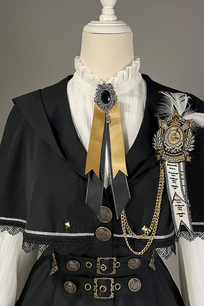 Dragon Aria Lolita Cape Coat + Top + Skirt