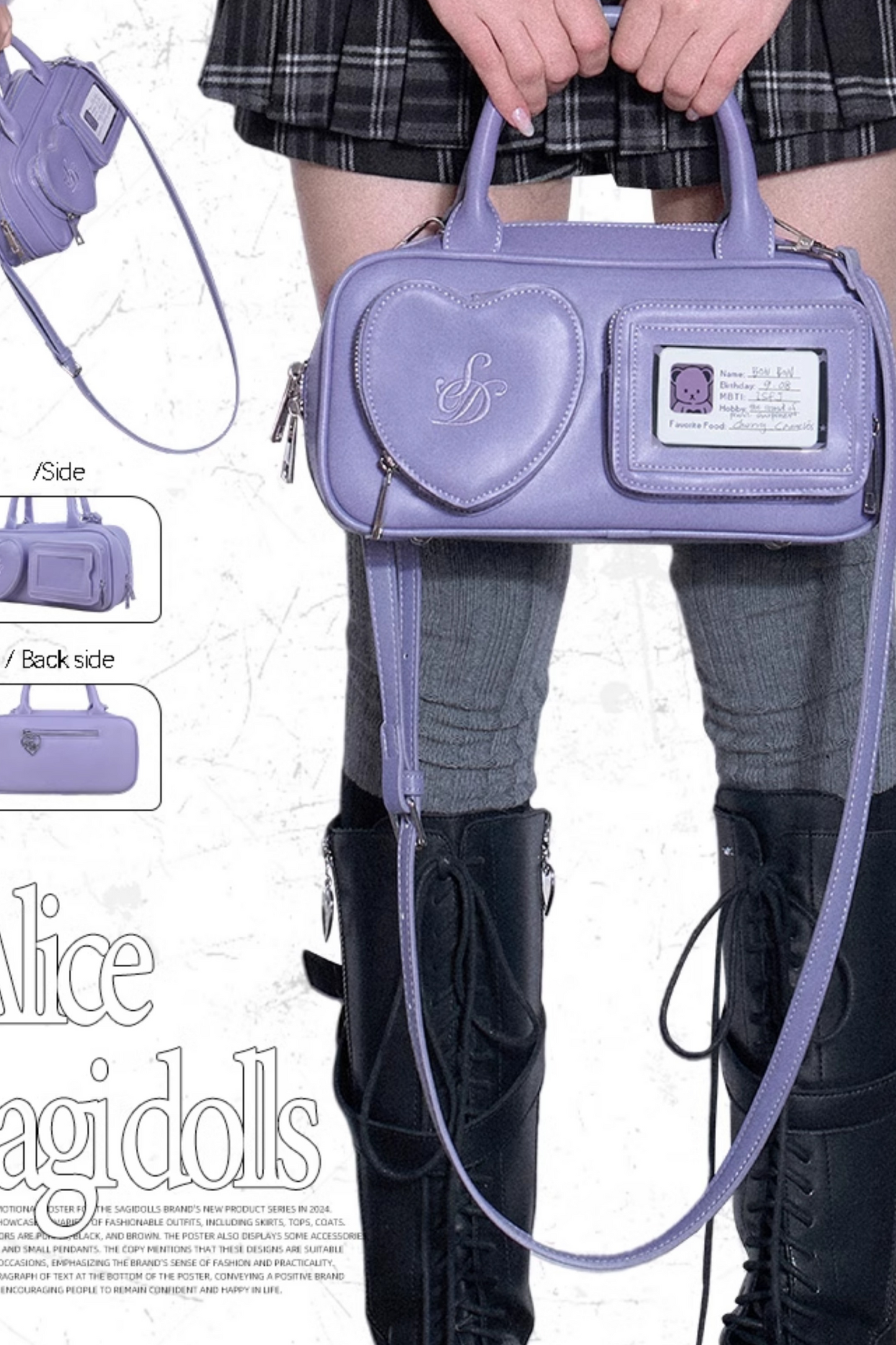 Heart Logo Y2k Bag