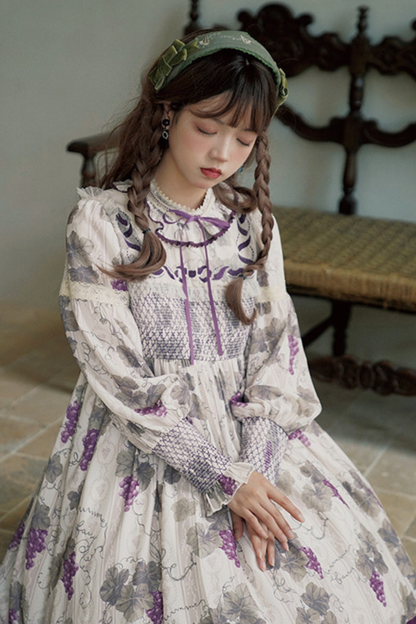Retro Flower Lolita Dress