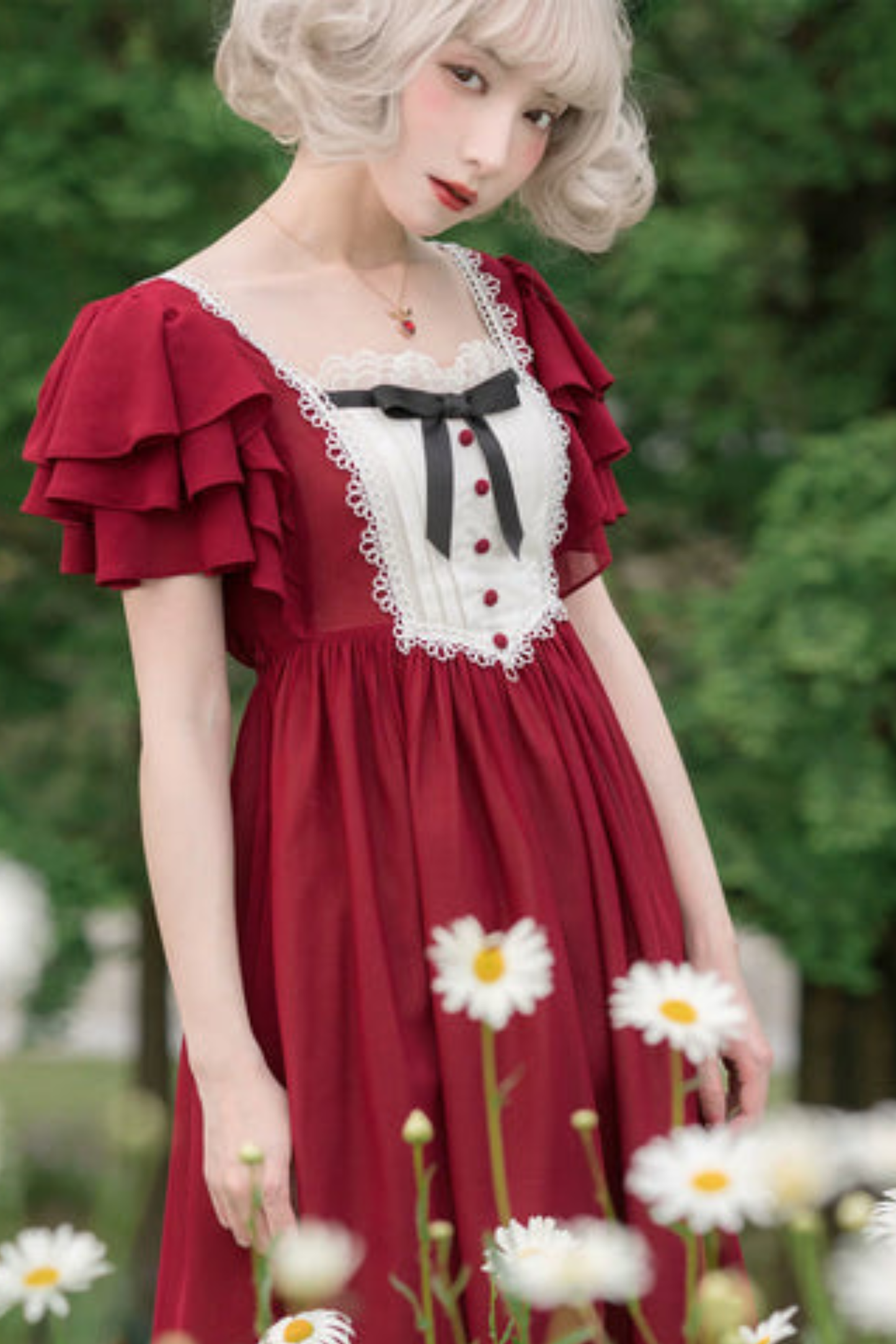 Retro Memory Flare Lolita Dress