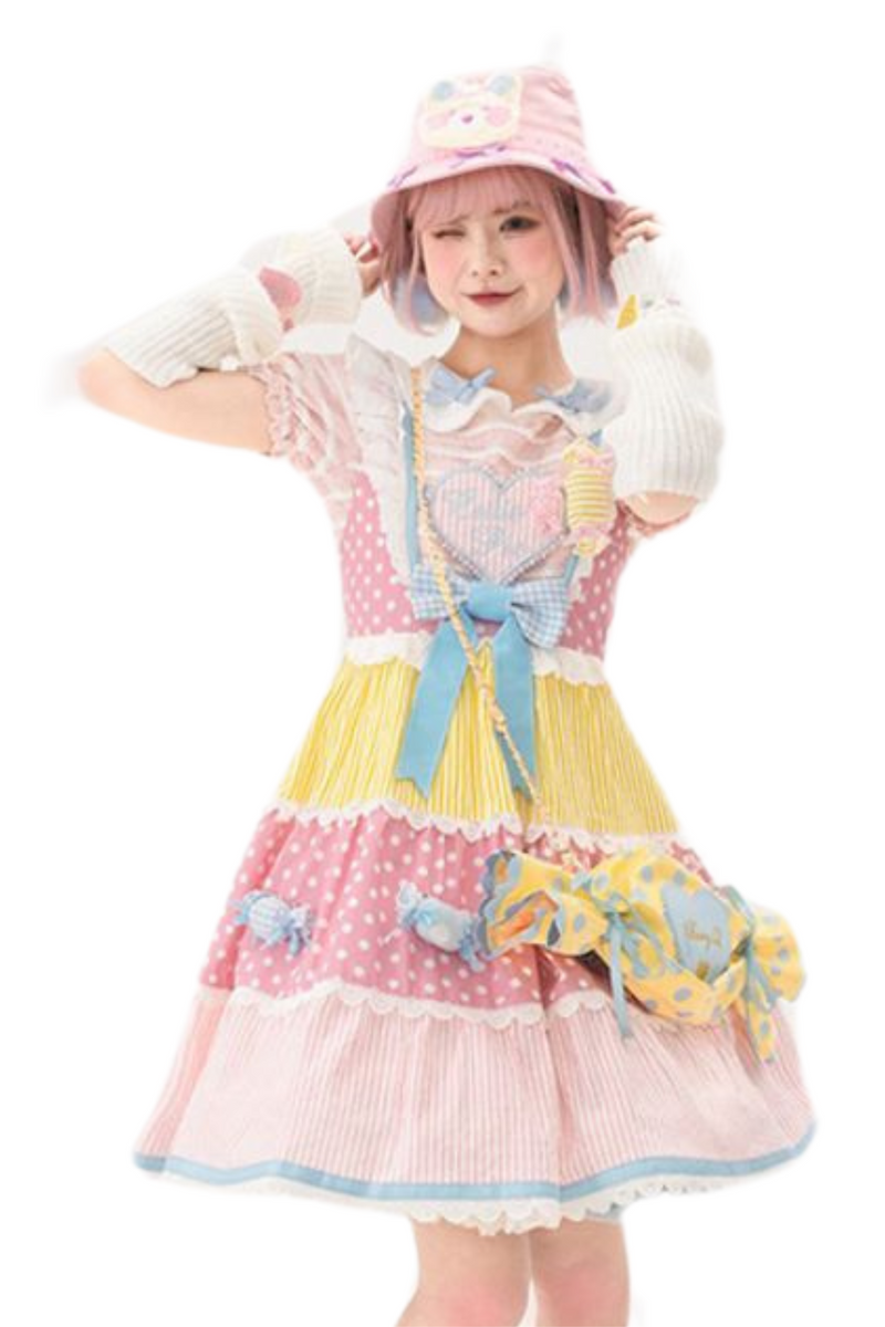 Poppin Girly Jumperskirt Lolita