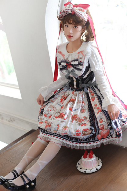 Strawberry Manor Lolita Suspender Dress