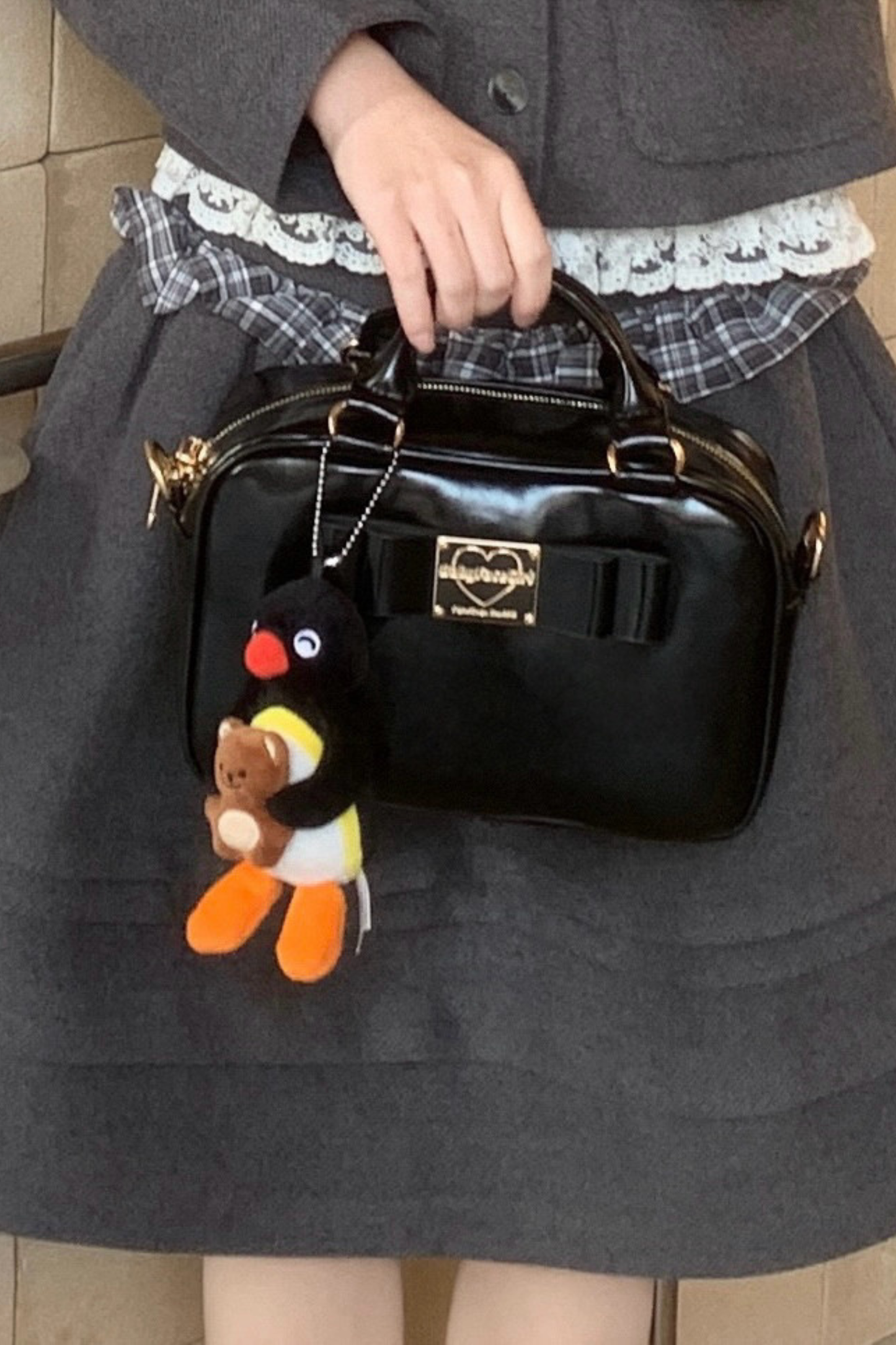 Girl Ribbon Mini Handbag