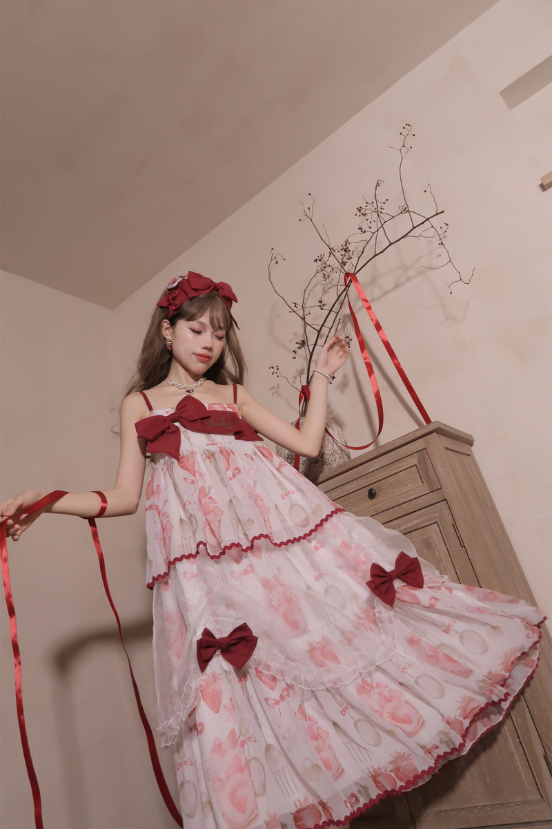 Strawberry Box Lolita Camisole Dress