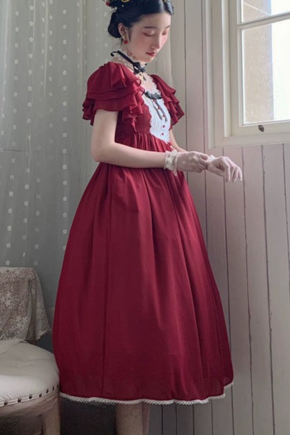 Retro Memory Flare Lolita Dress