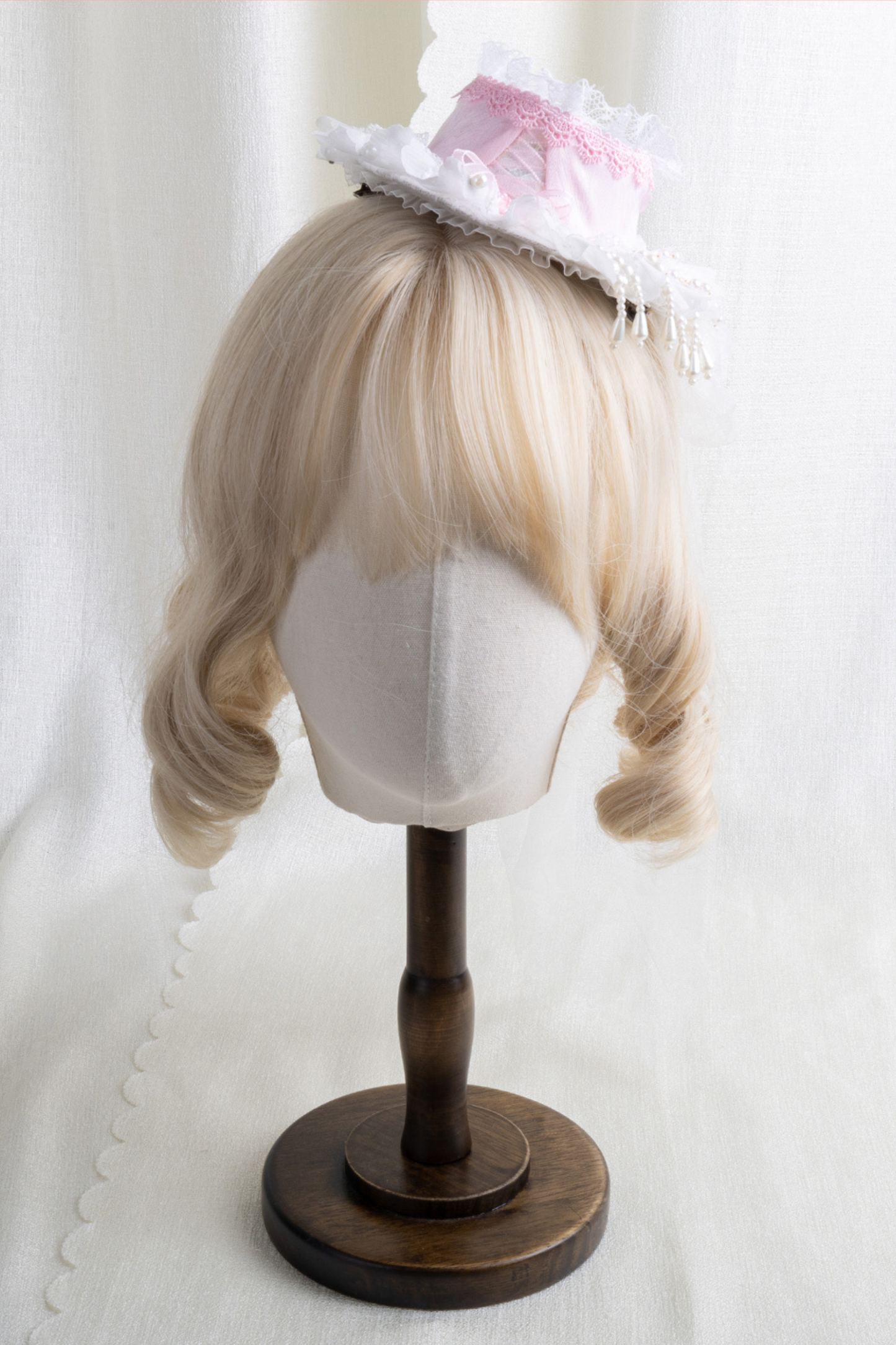 Lace Hat Lolita Clip