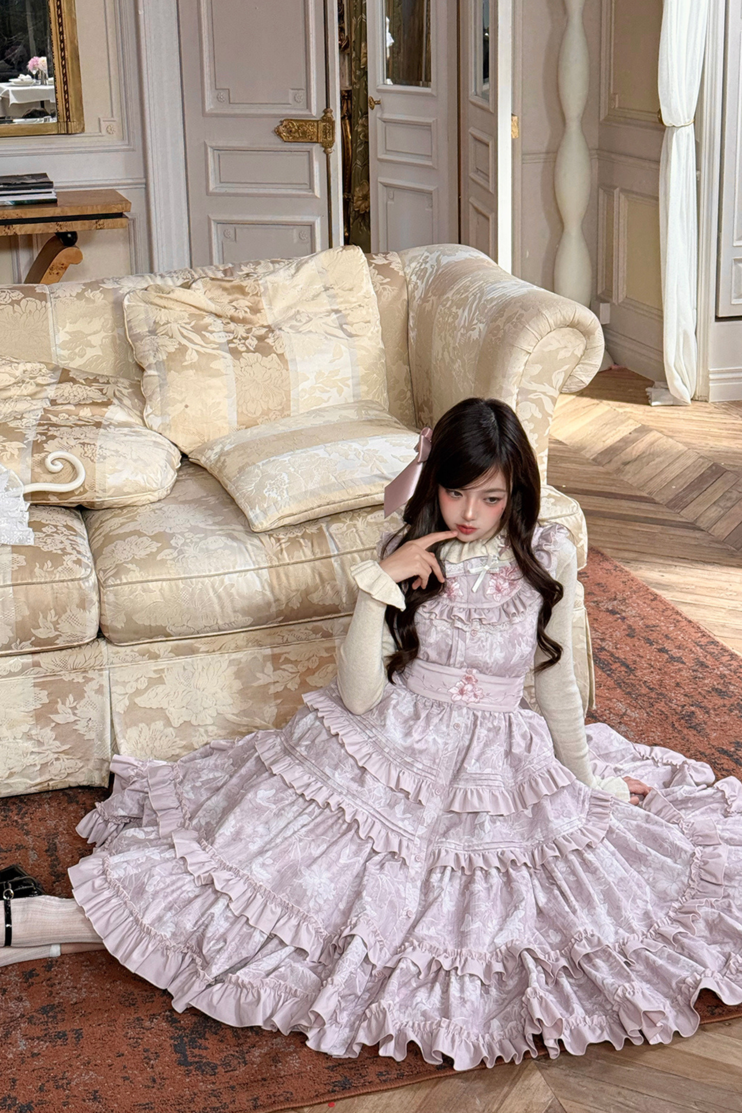 Lolita Vest Dress + Top + Belt