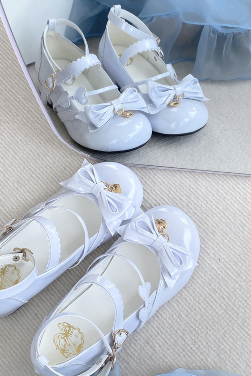 Biscuit Lolita Heel Round Toe Shoes