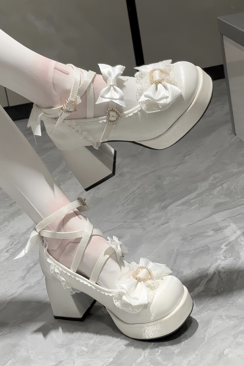 Ribbon Lolita Heels