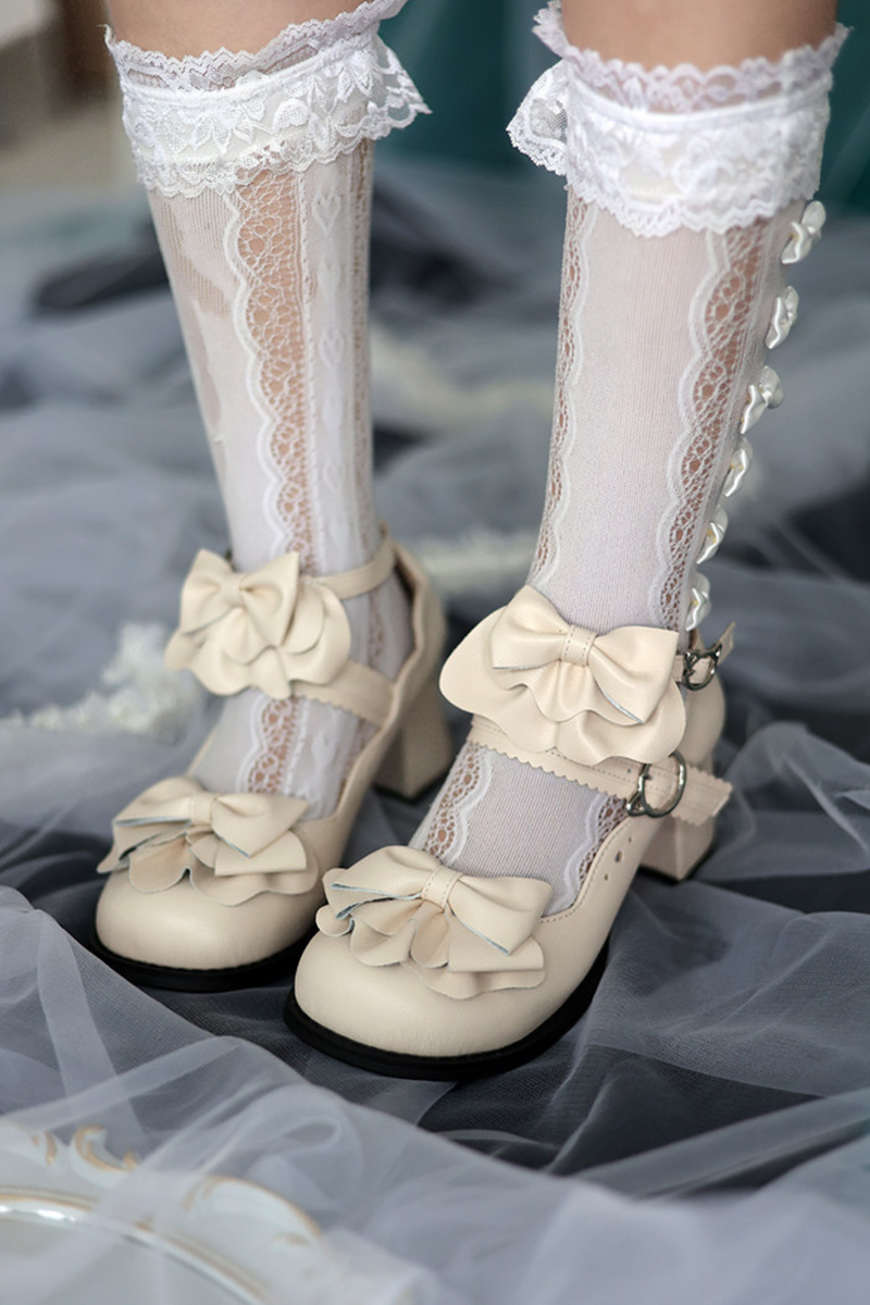 Mary Jane Mid-heel Lolita Shoes