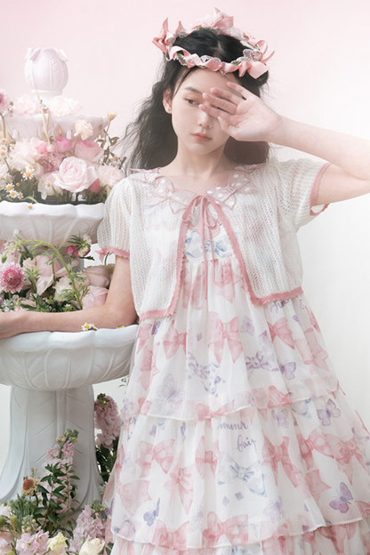 Evergarden Lolita Dress + Shirt + Cardigan