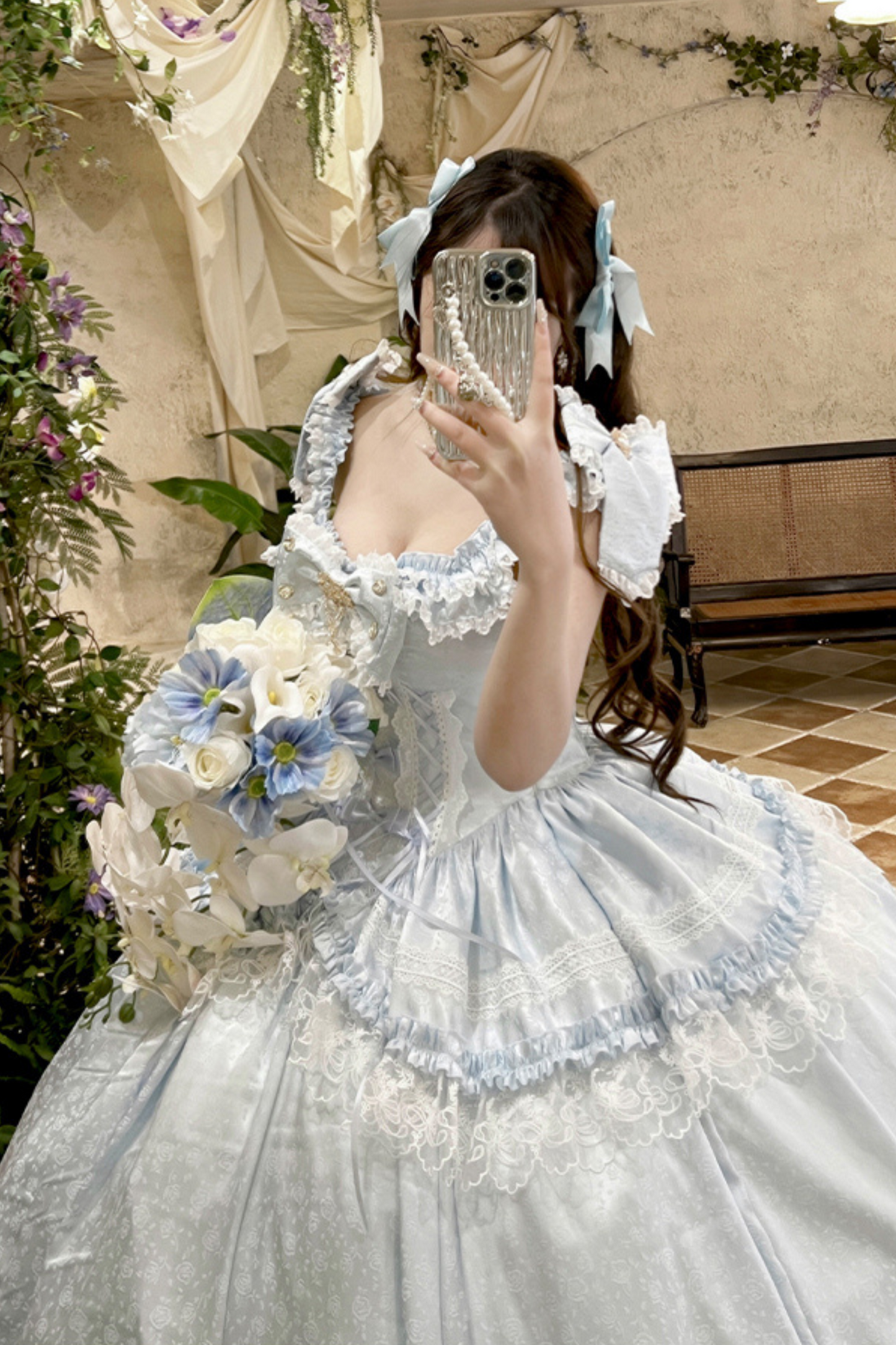 Off-shoulder Sweet Clara Lolita Dress
