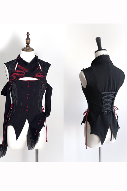Mode Dragon Lolita Top + Skirt