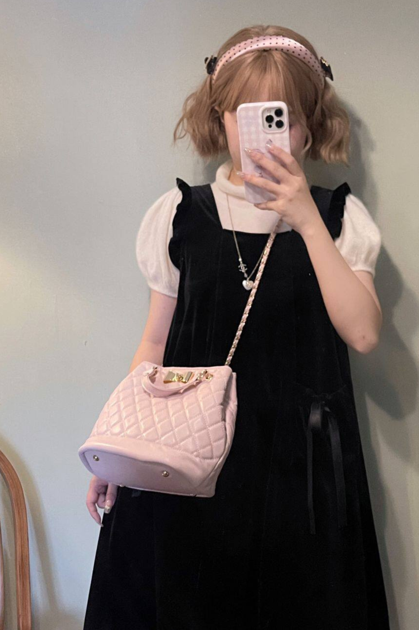 Quilted Bucket Bag