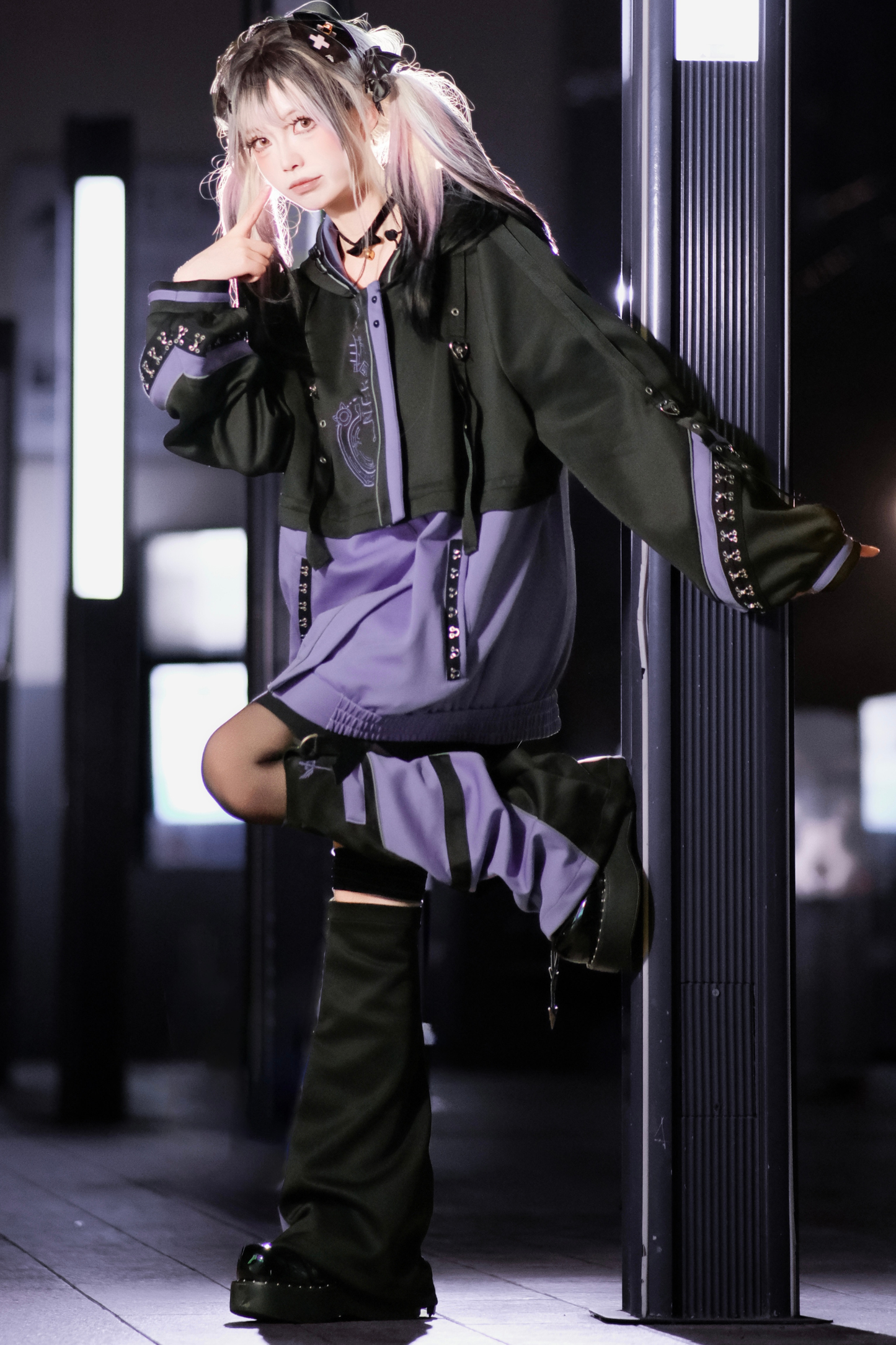 [angel Style] Cyber Technology Jacket + Shorts + Leg Covers