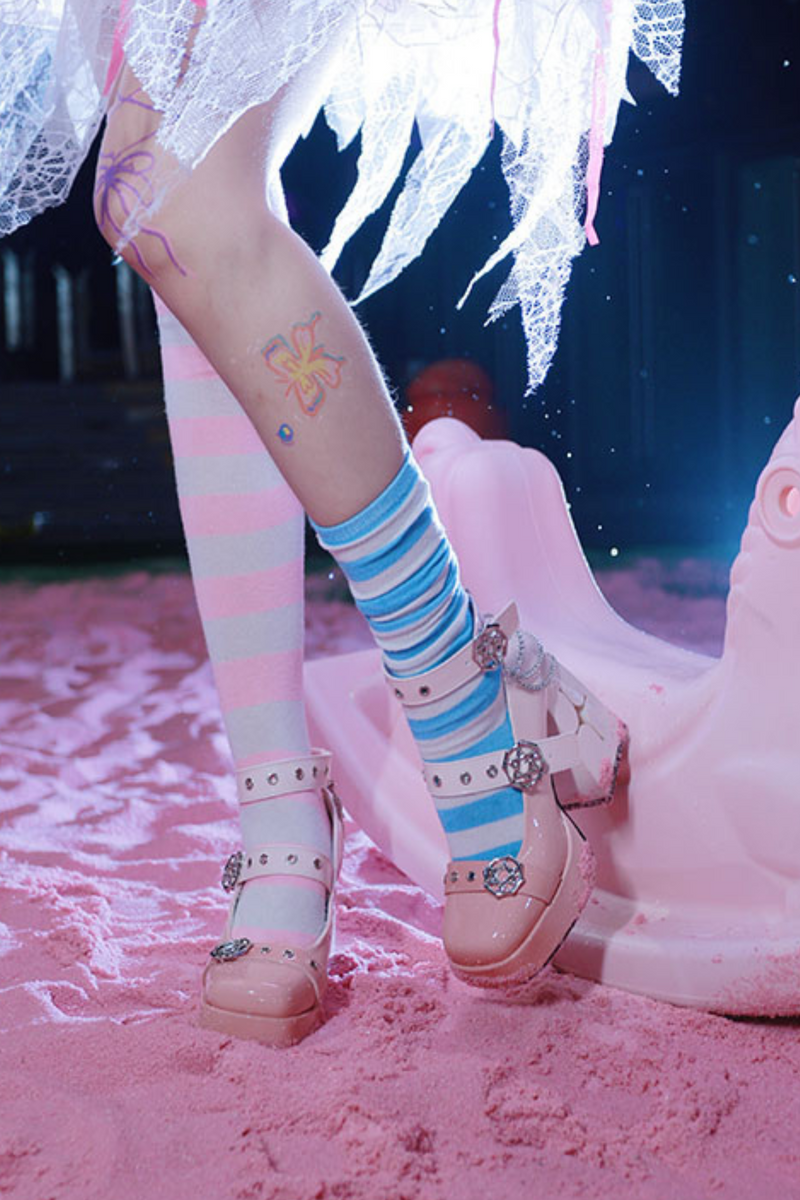 Hexagram Star Hottie High Heels
