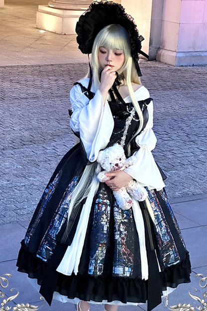 Classical Dark Gothic Lolita Dress