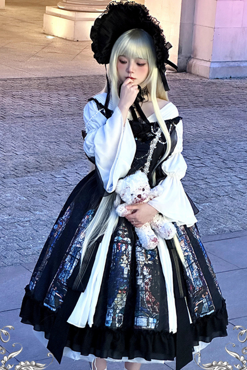 Classical Dark Gothic Lolita Dress