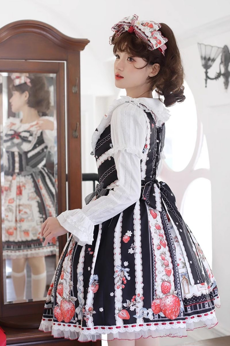 Strawberry Manor Lolita Suspender Dress
