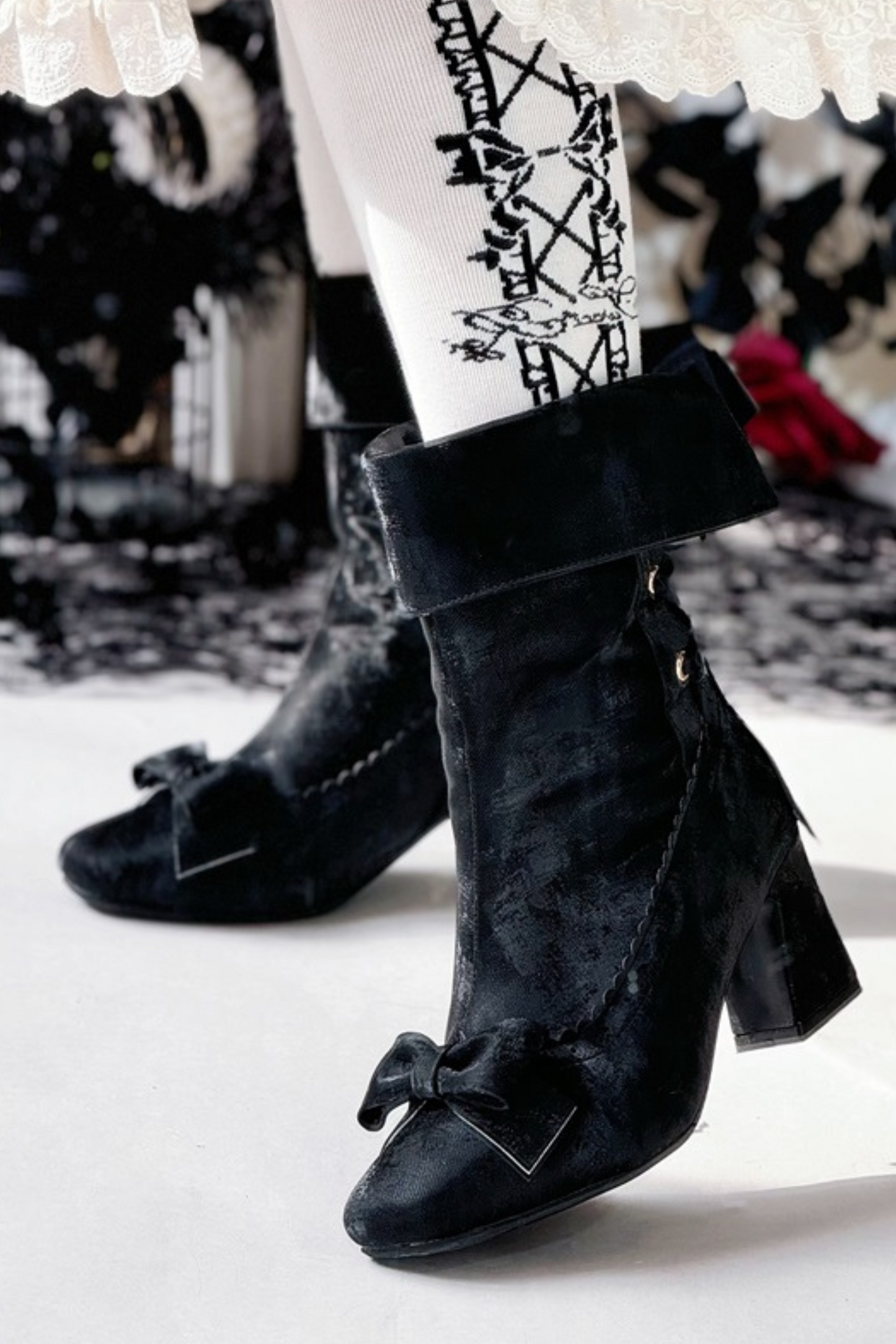 [pre-order] Mid-heel Lolita Boots