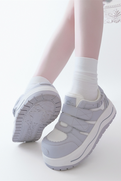 Sweet Girly Platform Sneakers