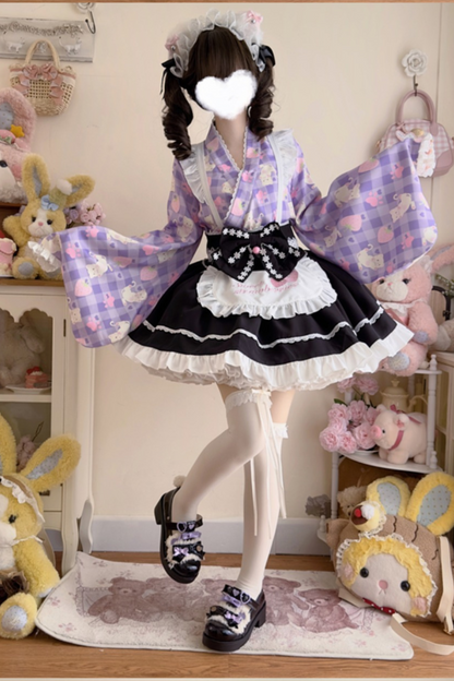 [pre-order] Strawberry Retro Cafe Japanese Lolita Dress