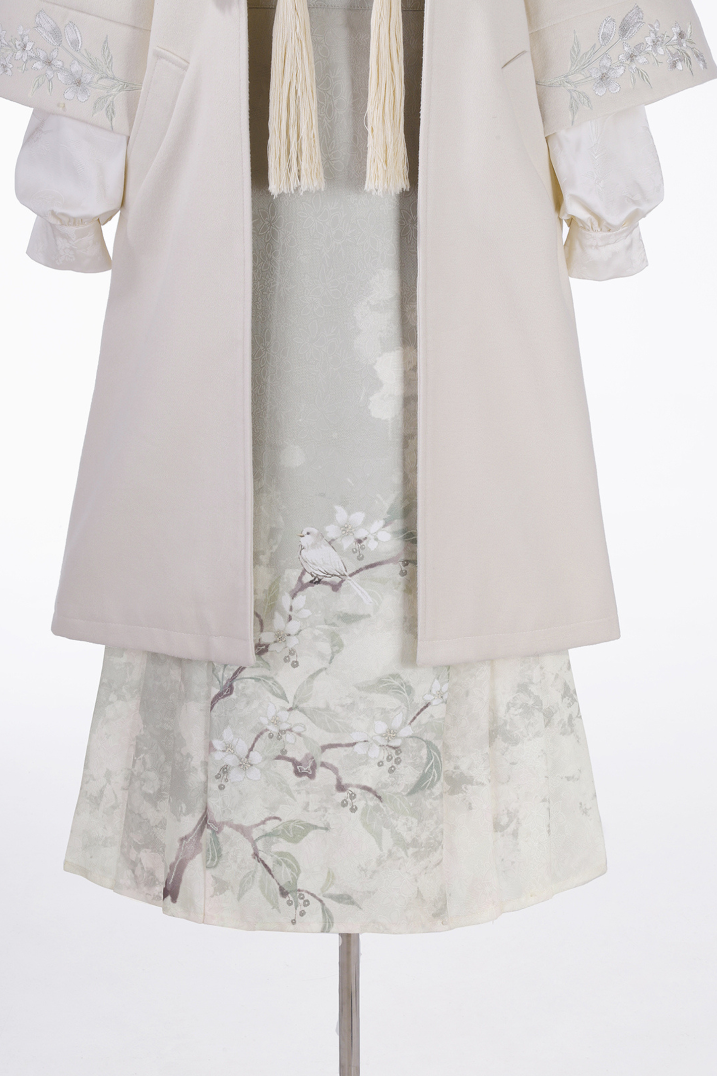 Forest China Coat + Skirt + Top