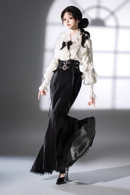 [pre-order Deadline: March 16] Classical Lolita Shirt + Asymmetrical Skirt + Fishtail Skirt + Shorts