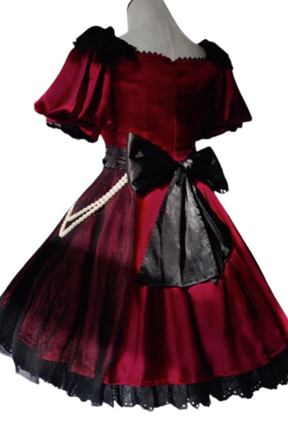 Mystery Girly Ribbon Dress + Accessories