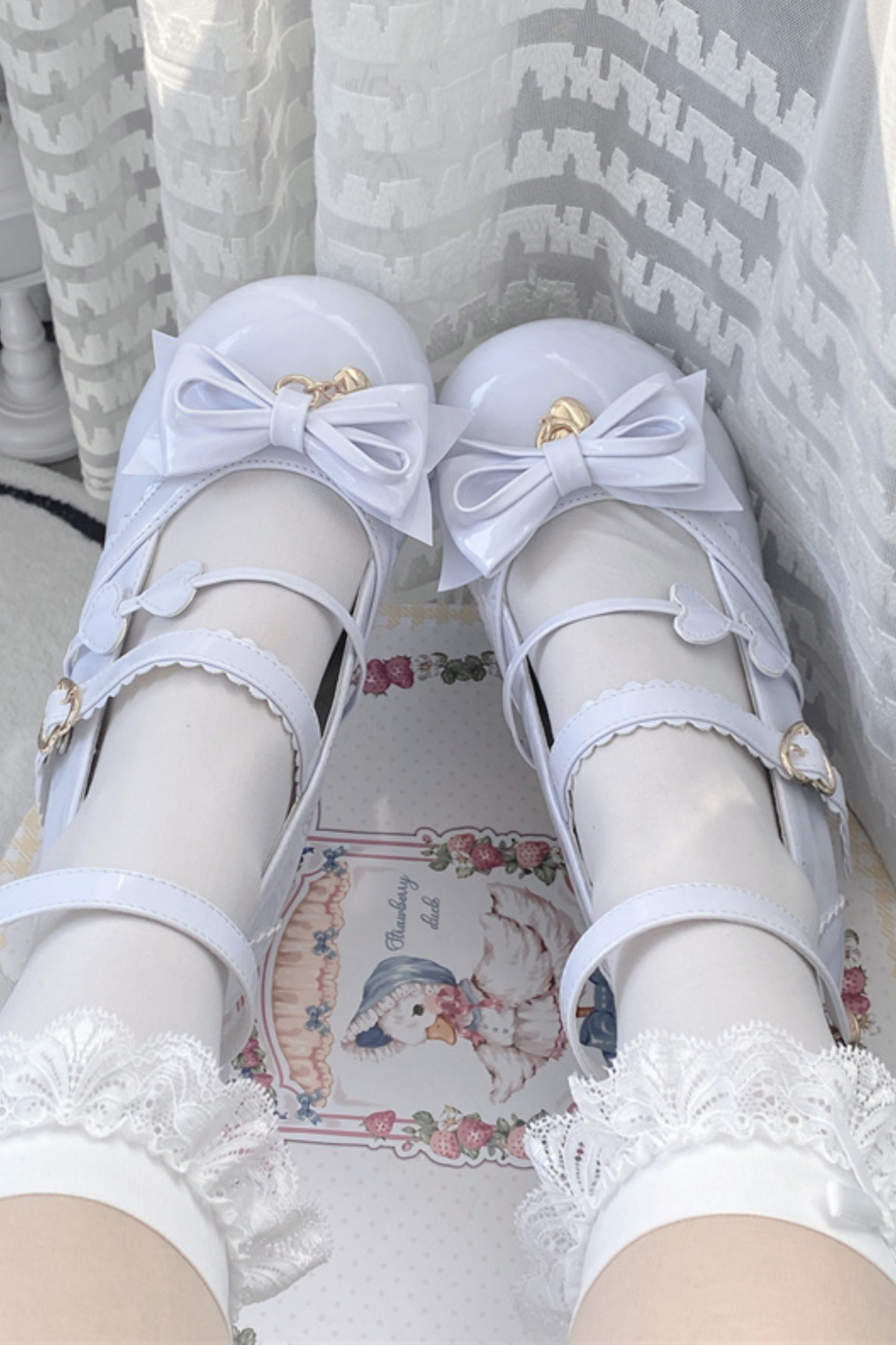Biscuit Lolita Heel Round Toe Shoes