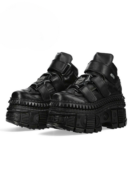 Big Center Design Platform High-top Shoes