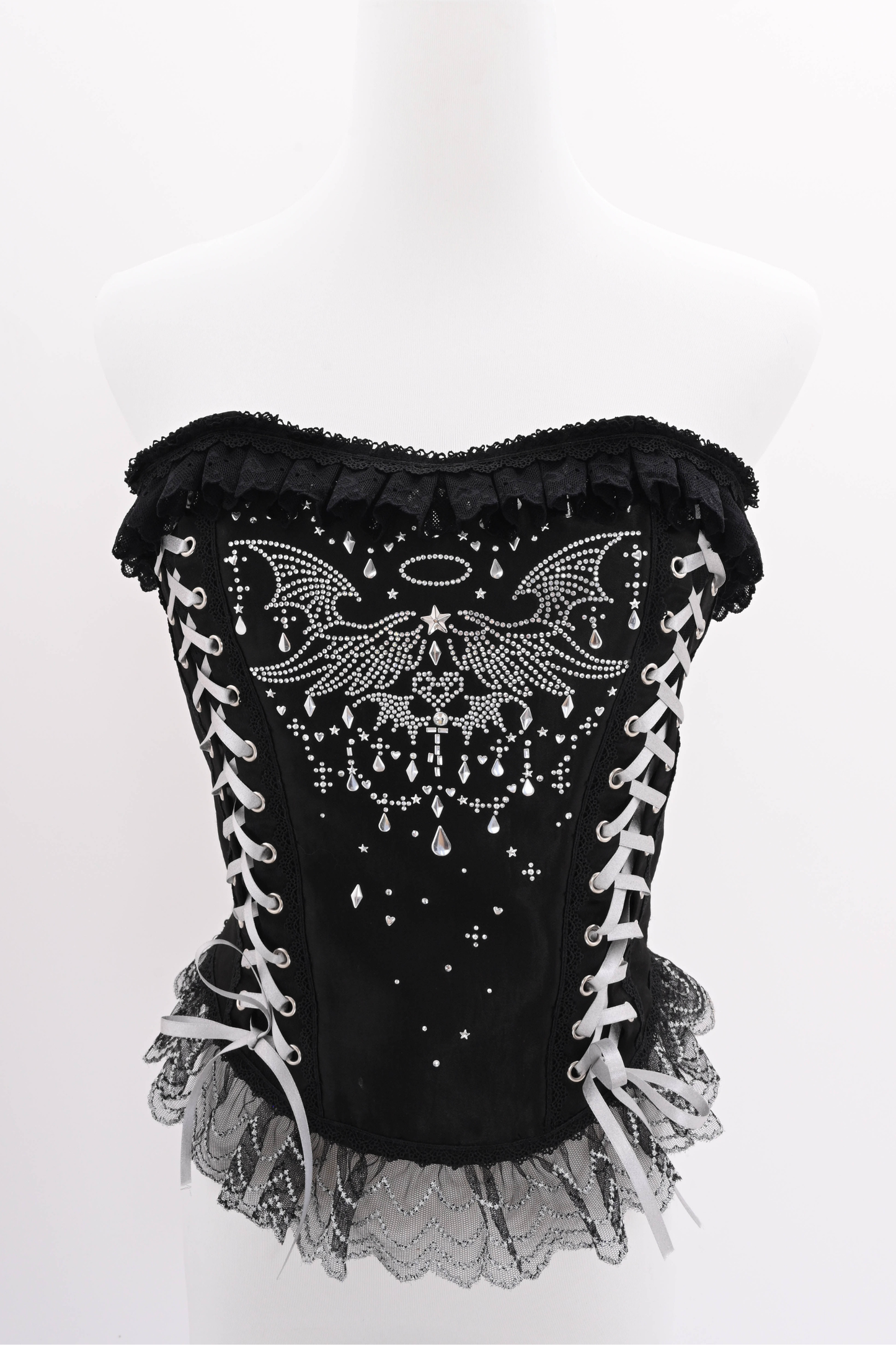 Metallic Angel Rhinestone Top