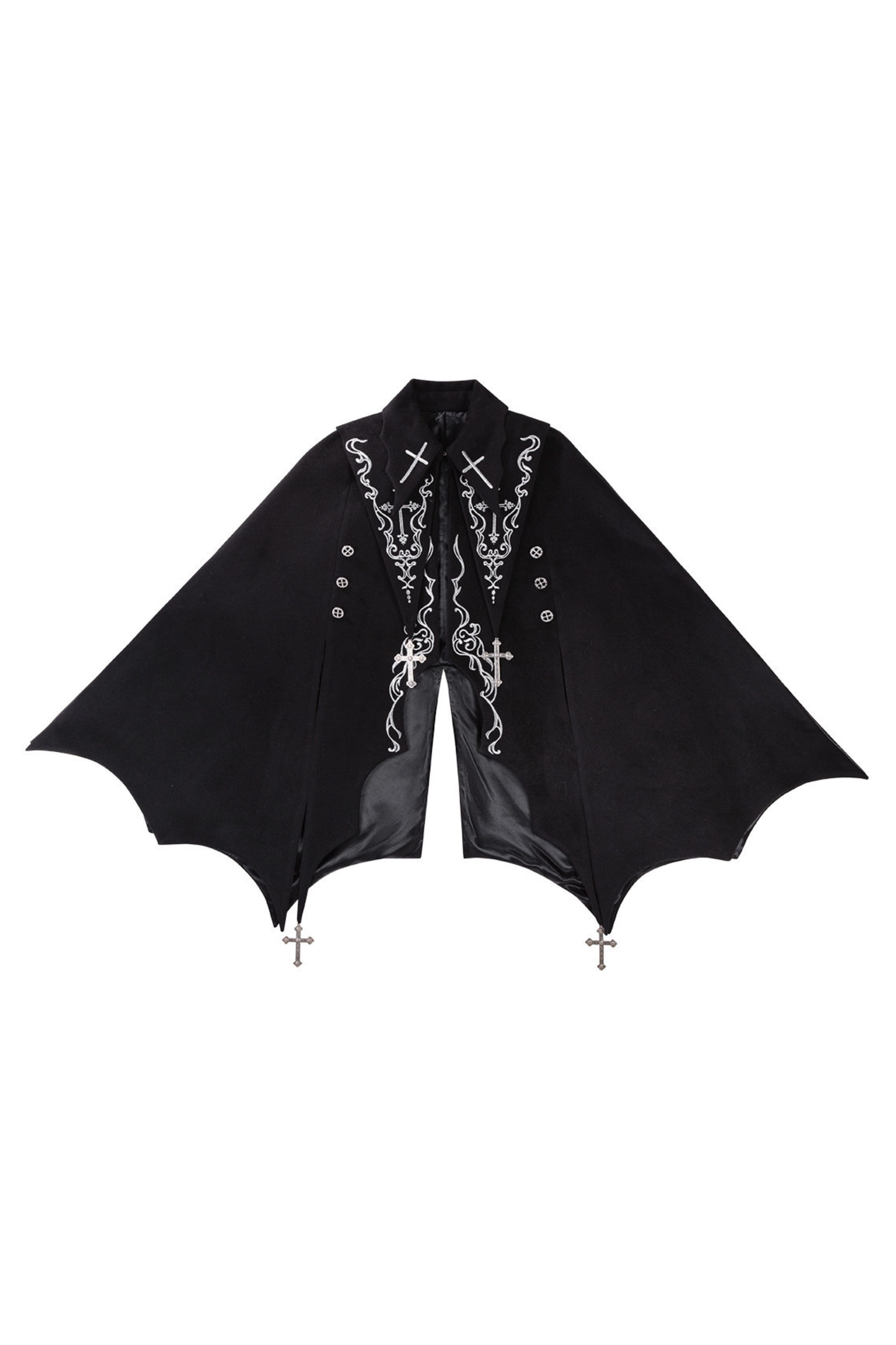 Eternal Night Gothic Cape + Tops + Pants
