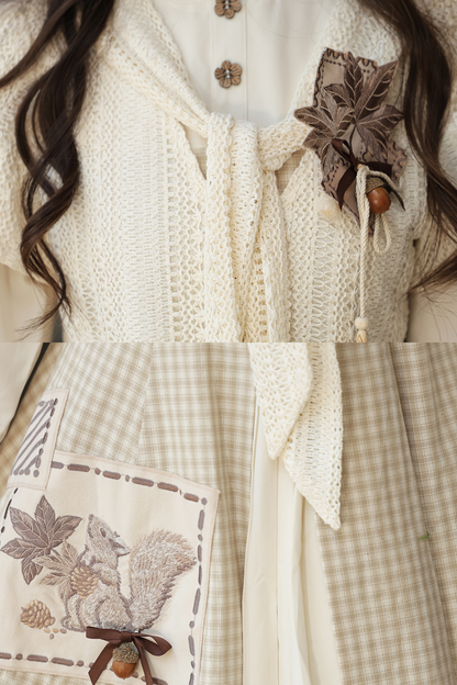 Retro Island Plaid Dress + Outerwear