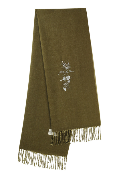 Pastoral Lolita Long Sleeve Dress + Vest + Scarf