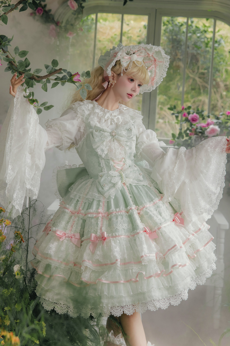 Lace Sweet Lolita Dress Set