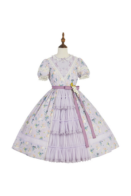 Benny's Blueberry Garden Lolita Jumper Skirt + Dress + Inner Shirt