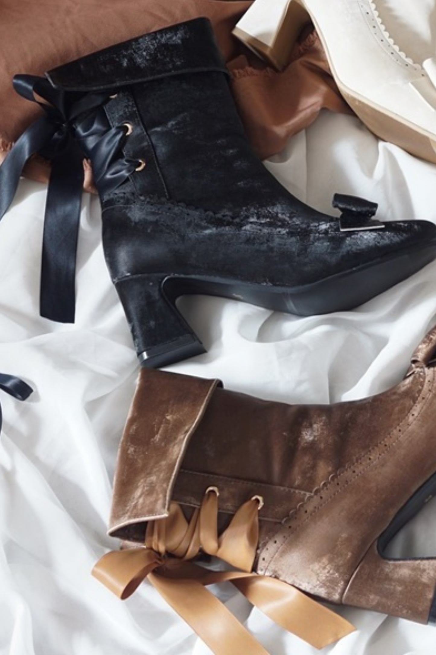 [pre-order] Mid-heel Lolita Boots