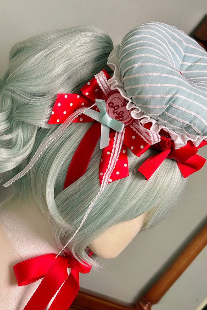 [pre-order Deadline: September 27] Twin Tiered Lolita Series Hair Accessories + Ribbon