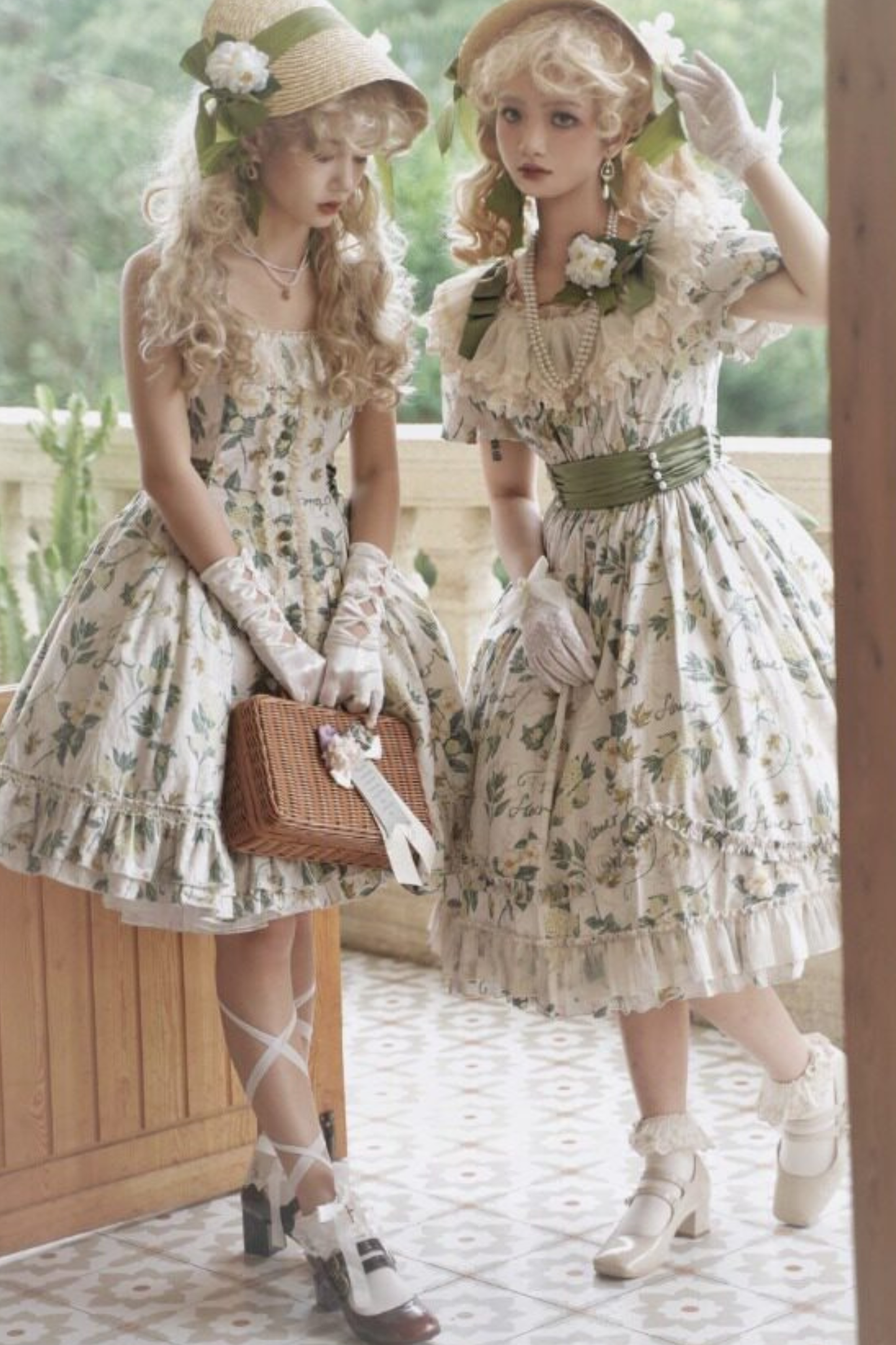 Camellia Moon River Jumper Skirt