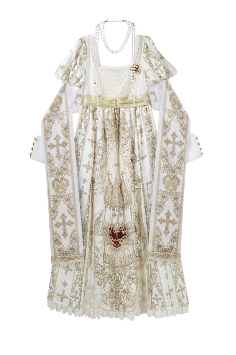 Lolita Dress + Shawl + Necklace