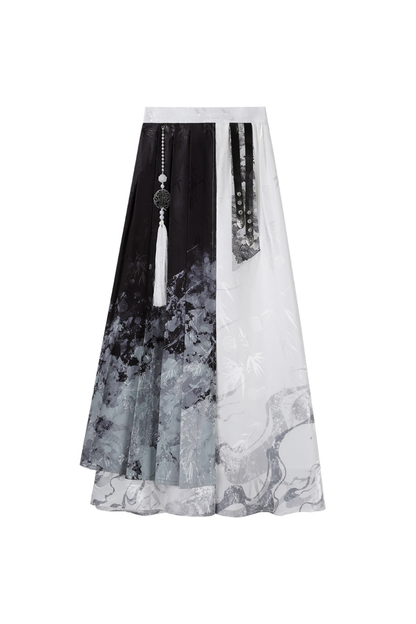 Chinese Big Sleeve Cape + Shirt + Long Skirt + Waist Belt + Chinese Top + Skirt + Camisole Dress + Leg Warmers