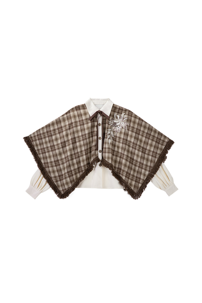 Retro Plaid Top + Skirt
