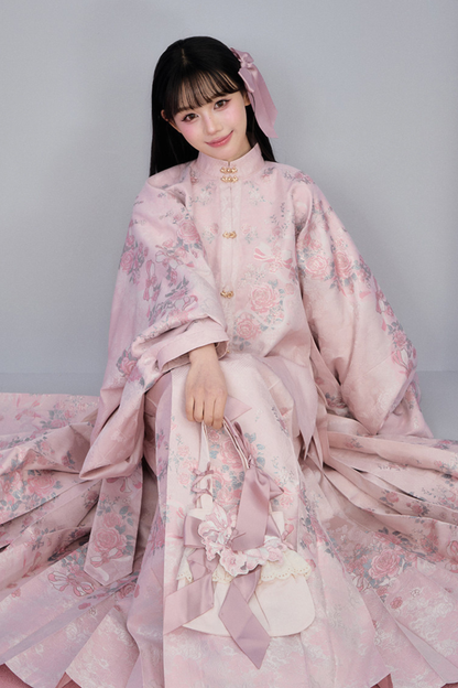 Rose Island Chinese-style Jacket + Skirt + Accessories