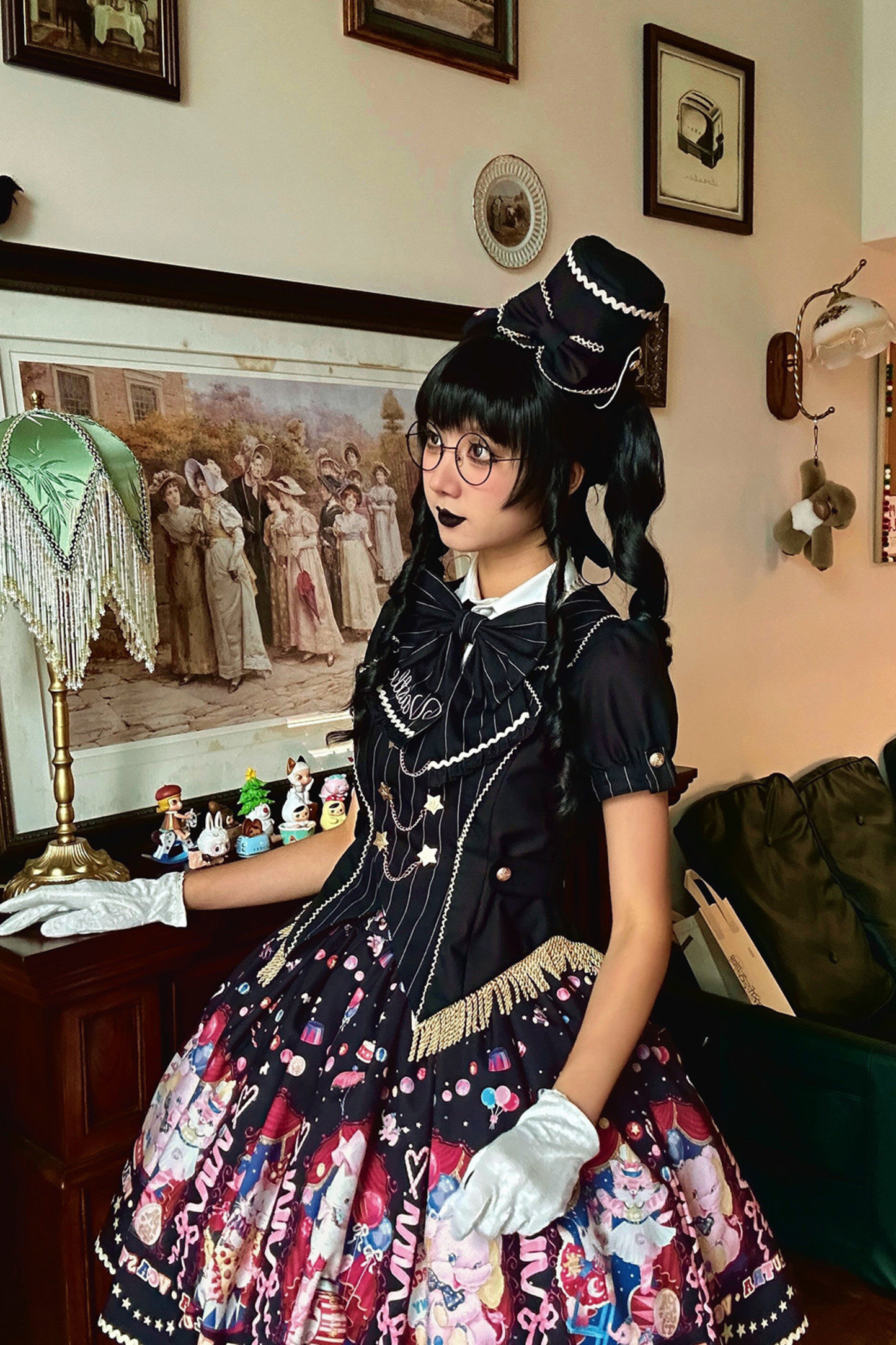 Circus Suspender Lolita Dress + Skirt