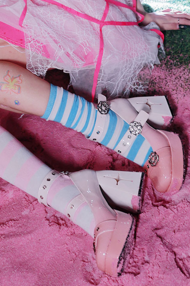 Hexagram Star Hottie High Heels